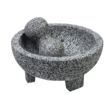 Molcajete/Tejolote Authentic Mexican Lava Mortar&Pestle 6"